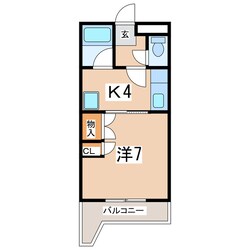 郡山駅 バス25分  西笹川下車：停歩5分 2階の物件間取画像